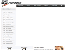 Tablet Screenshot of bstecnologie.it